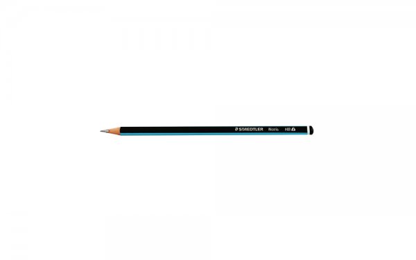 مداد مشکی استدلر (Staedtler) مدل Noris نوع HB رنگ بدنه آبی و مشکی
