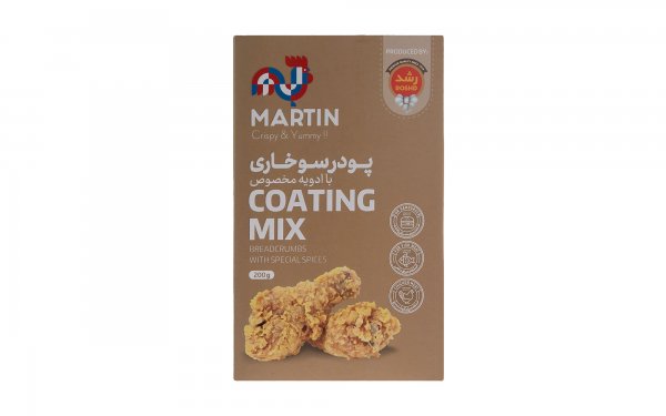  پودر سوخاری با ادویه مخصوص مارتین رشد مقدار 200 گرم
