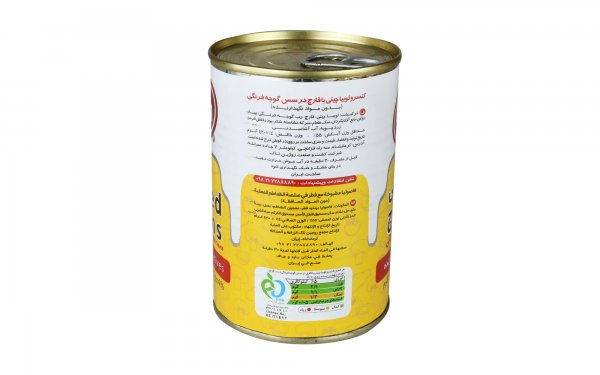 کنسرو لوبیا چیتی با قارچ در سس گوجه‌فرنگی روژین مقدار 420 گرم 