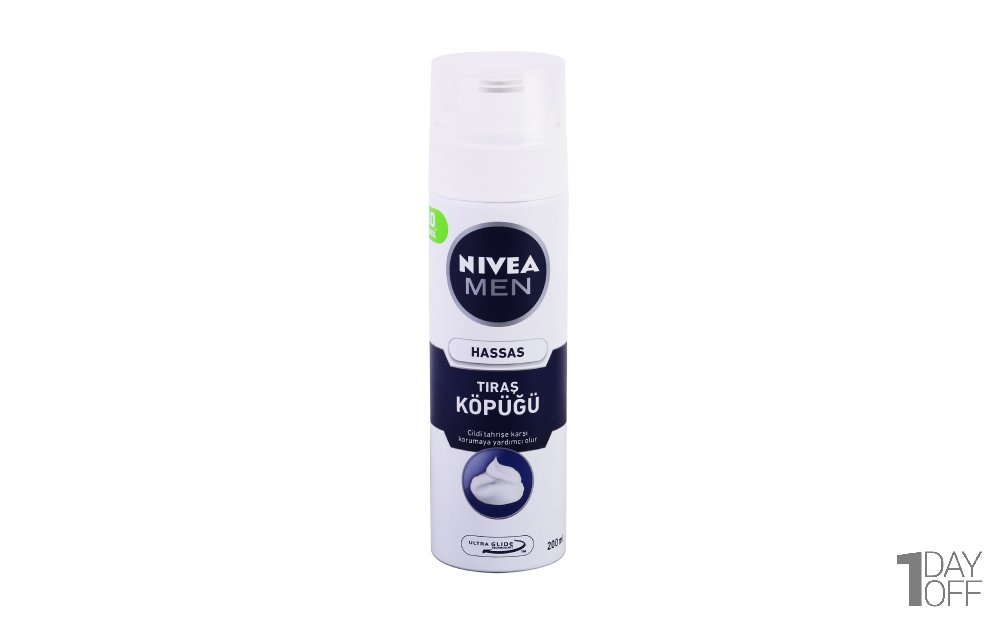 ژل اصلاح مردانه 200 میلی‌لیتر نیوآ من (Nivea Men) مدل HASSAS TIRAS KOPUGU