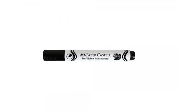 ماژیک وایت برد نوک تخت فابر کاستل (Faber Castell) رنگ مشکی 