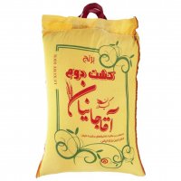 برنج ایرانی کشت دوم آقاجانیان مقدار 10 کیلوگرم