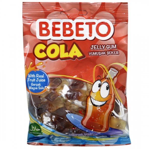 پاستیل ببتو (BEBETO) مدل COLA مقدار 80 گرم