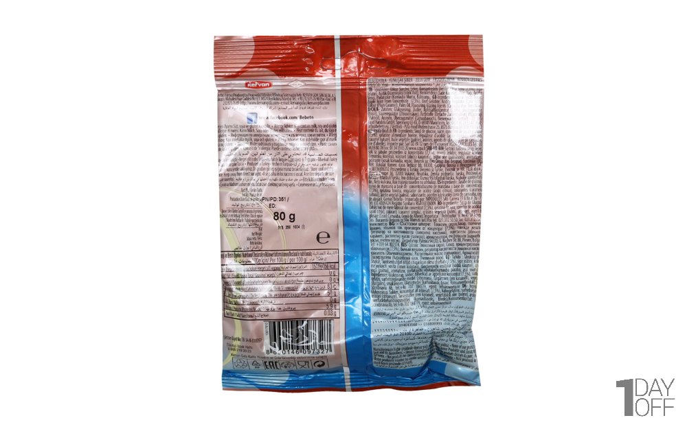 پاستیل ببتو (BEBETO) مدل COLA مقدار 80 گرم