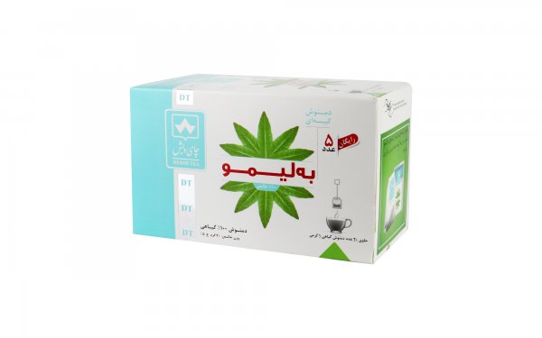دمنوش کیسه‌ای به‌لیمو دبش بسته 20+5 عددی