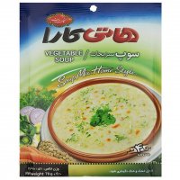سوپ سبزیجات نیمه‌آماده هاتی‌کارا مقدار 70 گرم
