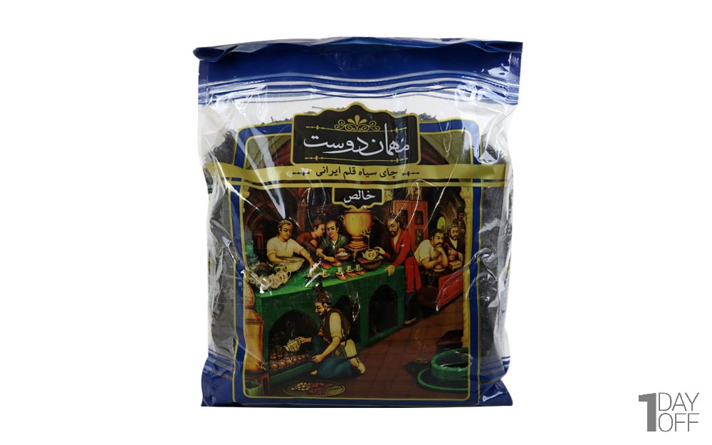 چای سیاه قلم ایرانی مهمان‌دوست مقدار 1000 گرم