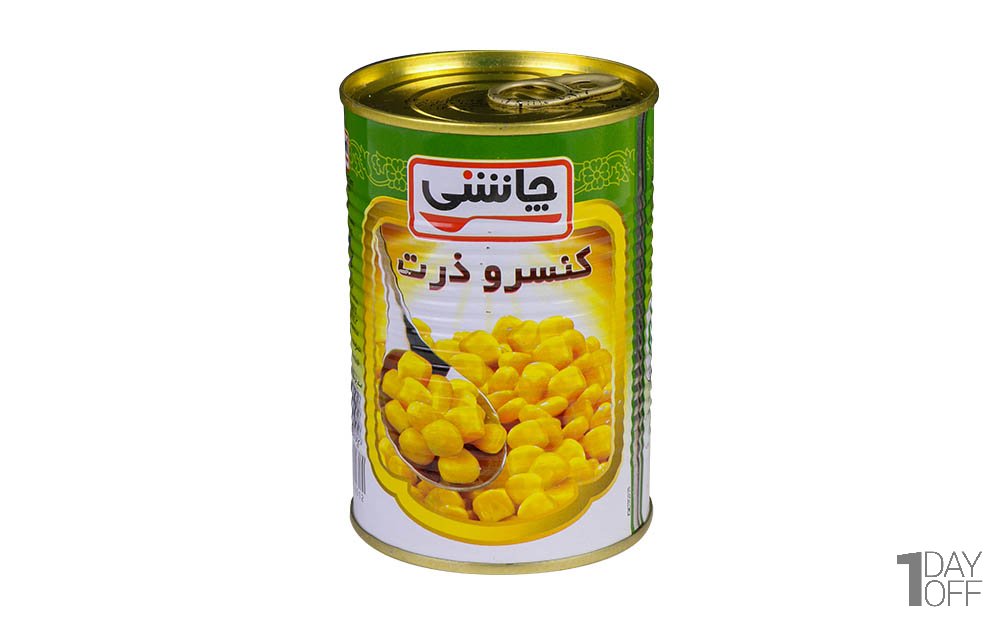 کنسرو ذرت چاشنی مقدار 430 گرم