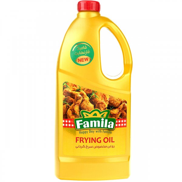 روغن سرخ کردنی طلایی فامیلا مقدار 2.5 لیتر