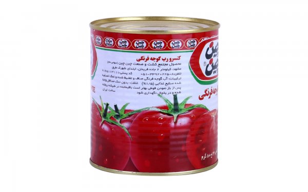 رب گوجه‌فرنگی چین‌چین مقدار 800 گرم
