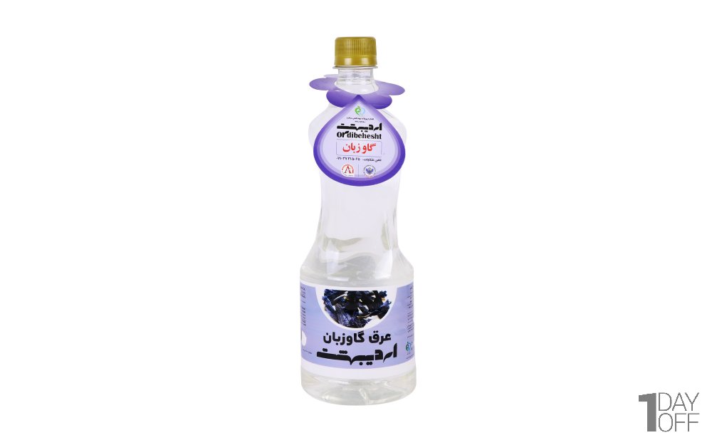 عرق گاوزبان اردیبهشت مقدار 1000 سی‌سی