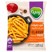 سیب زمینی سرخ شده کلاسیک منجمد پمینا کاله 750 گرم