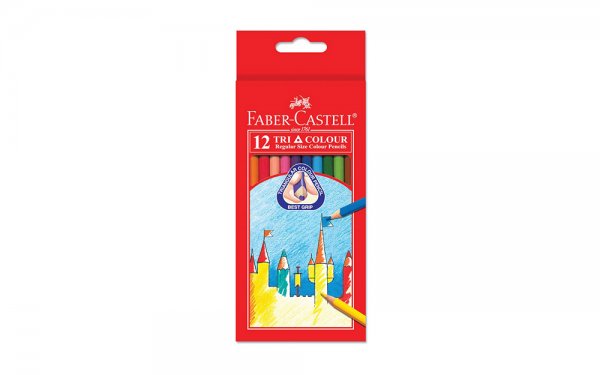 مداد رنگی 12 رنگ فابر کاستل (Faber Castell)