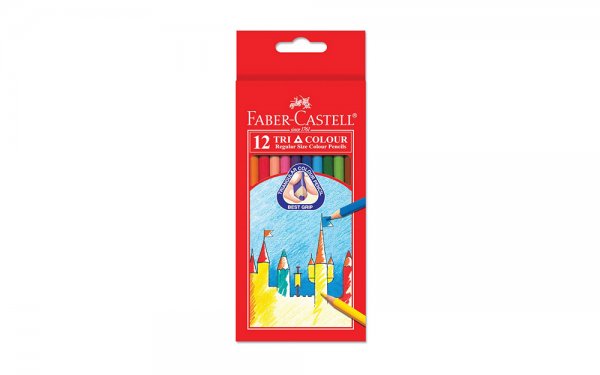 مداد رنگی 12 رنگ فابر کاستل (Faber Castell)