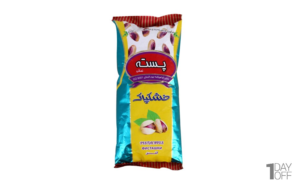 پسته شور خشکپاک مقدار 220 گرم