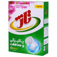 پودر ماشین لباسشویی مخصوص انواع البسه تاژ مقدار 500 گرم
