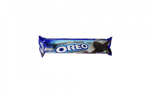 بیسکویت کرم‌دار شکلات سفید و شکلات تلخ اورئو (Oreo) مقدار 133 گرم