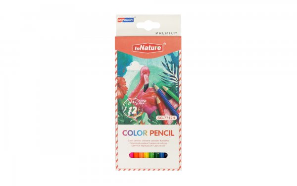 مدادرنگی اسکای گلوری (skyglory)  مدل  این‌نیچر (InNature) بسته 12 رنگ