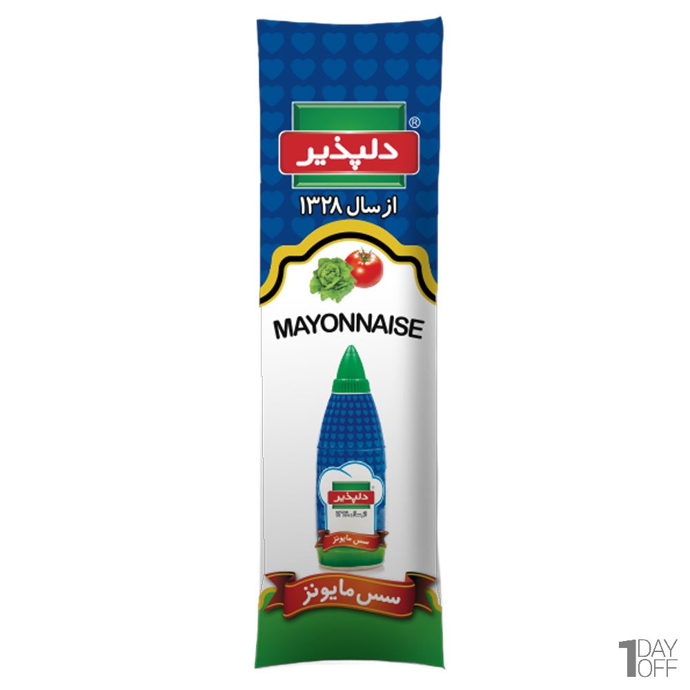 سس مایونز تک نفره دلپذیر مقدار 20 گرم