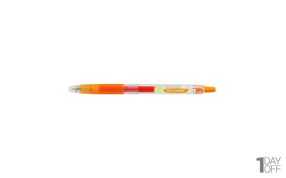 روان‌نویس پایلوت (Pilot) مدل poplol رنگ Apricot Orange