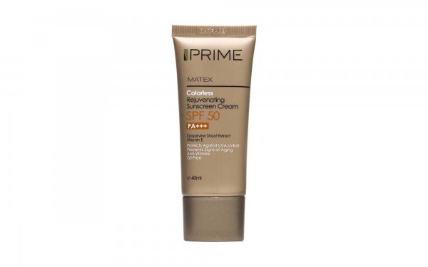 کرم ضد آفتاب بی‌رنگ SPF50  مقدار 40 میلی‌لیتر