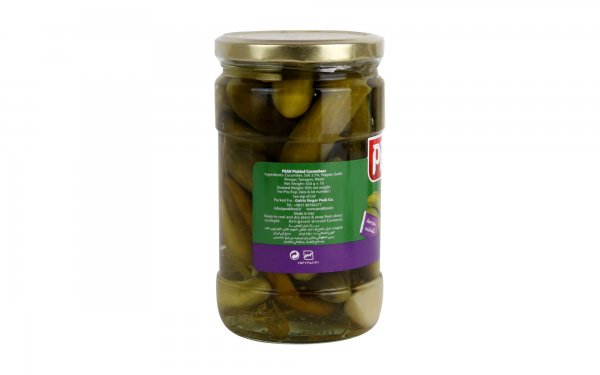 خیارشور ممتاز پیک مقدار 650 گرم