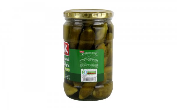 خیارشور ممتاز پیک مقدار 650 گرم