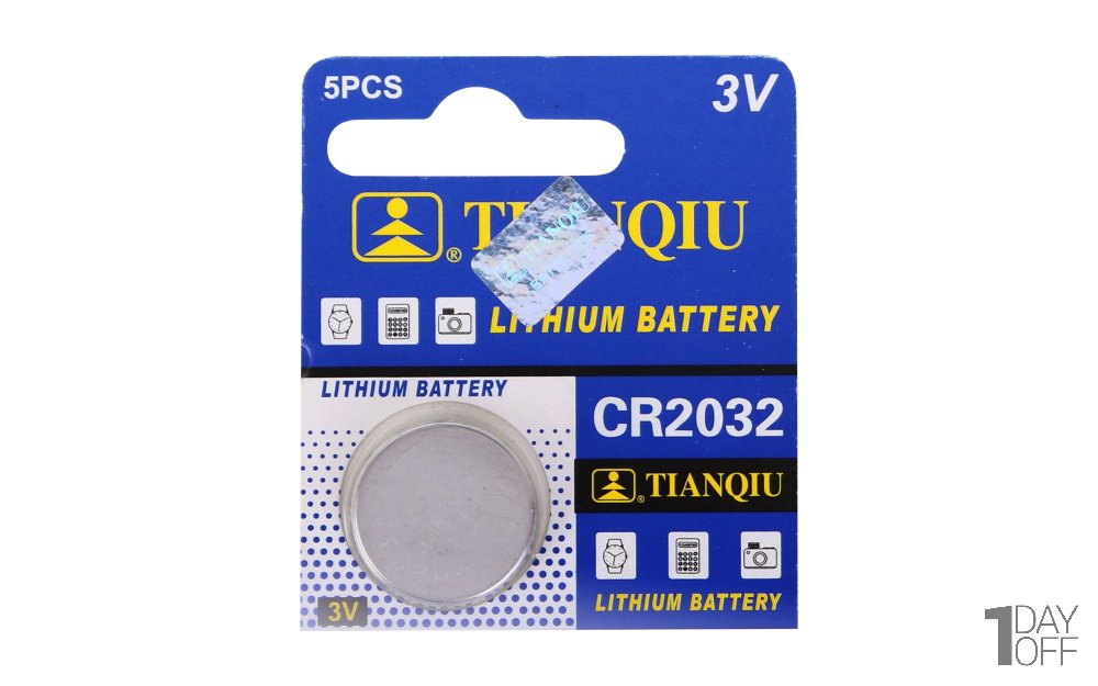 باتری سکهای لیتیومی تیانکیو (TIANQIU) مدل CR2030 - 3 ولت / مناسب برای ماشین حساب، ساعت، دستگاههای دوربین و ...