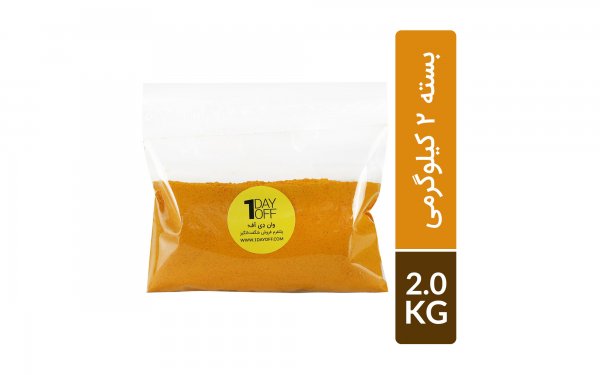 زردچوبه مقدار 2 کیلوگرم