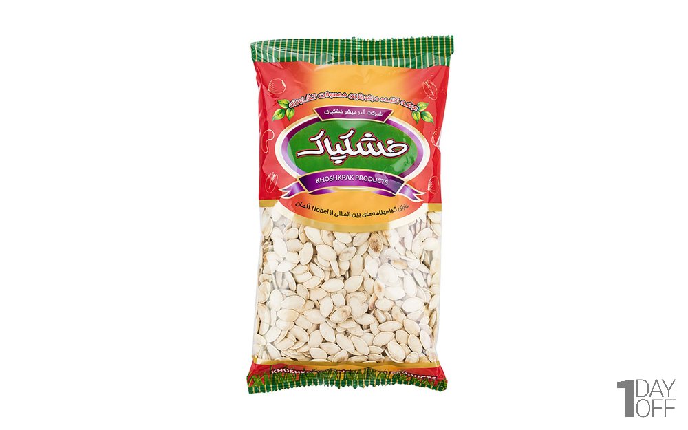 تخمه کدو گوشتی خشکپاک مقدار 450 گرم