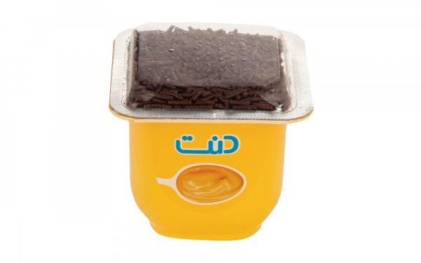 دسر فرانسوی موزی دنت با تاپر ورمیشل شکلاتی مقدار 100 گرم