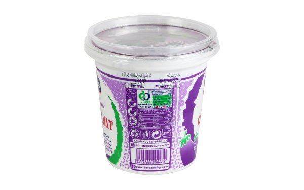 ماست بادمجان کم‌چرب هراز مقدار 800 گرم