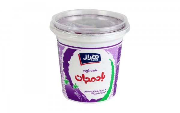 ماست بادمجان کم‌چرب هراز مقدار 800 گرم