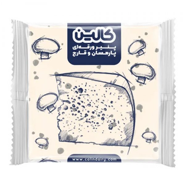 پنیر ورقه‌ای پارمسان و قارچ کالین مقدار 180 گرم