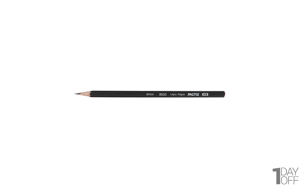 مداد مشکی فکتیس (Factis) مدل Lapiz Negro 9000 نوع HB