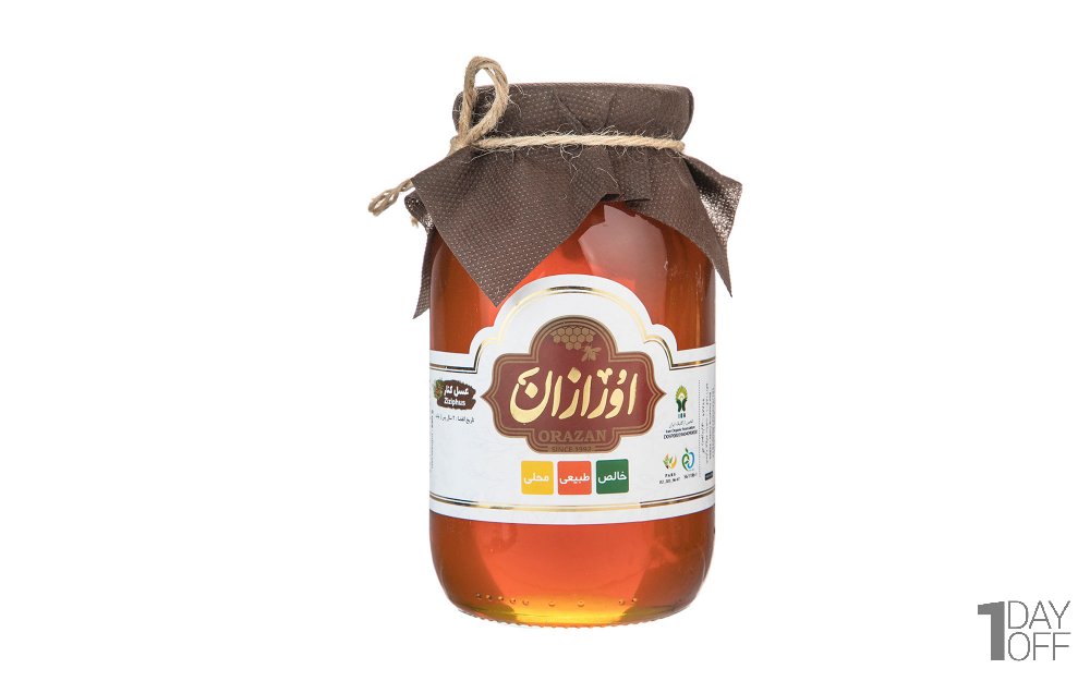 عسل کنار ارگانیک اورازان مقدار 960 گرم 