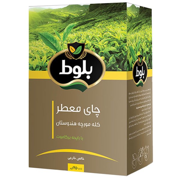 چای سیاه کله مورچه‌ای خارجی معطر با رایحه برگاموت بلوط مقدار 450 گرم