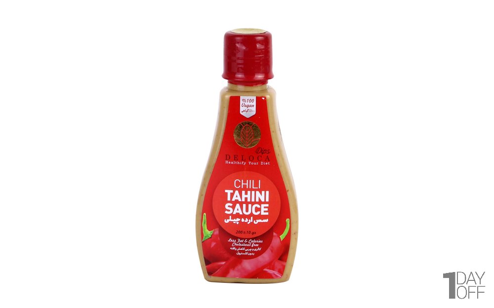 سس ارده چیلی دلوکا مقدار 200 گرم