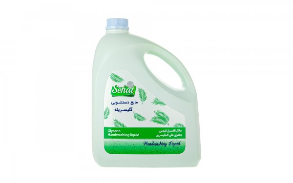 مایع دستشویی گلیسیرینه سبز صحت مقدار 4 لیتر 
