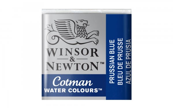 قرص آبرنگ وینزور (Winsor) سری Cotman رنگ PRUSSIAN BLUE