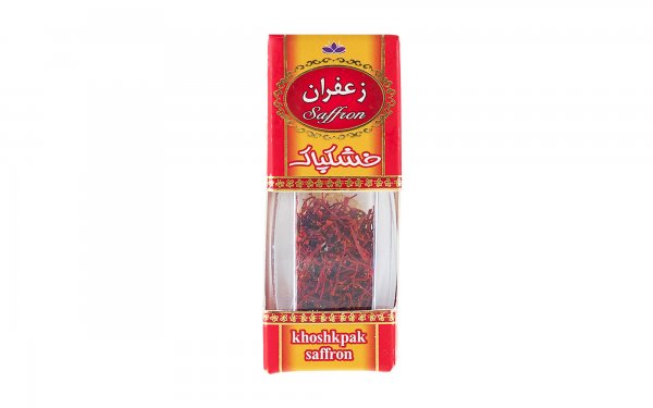 زعفران سرگل خشکپاک مقدار 1 گرم کریستالی