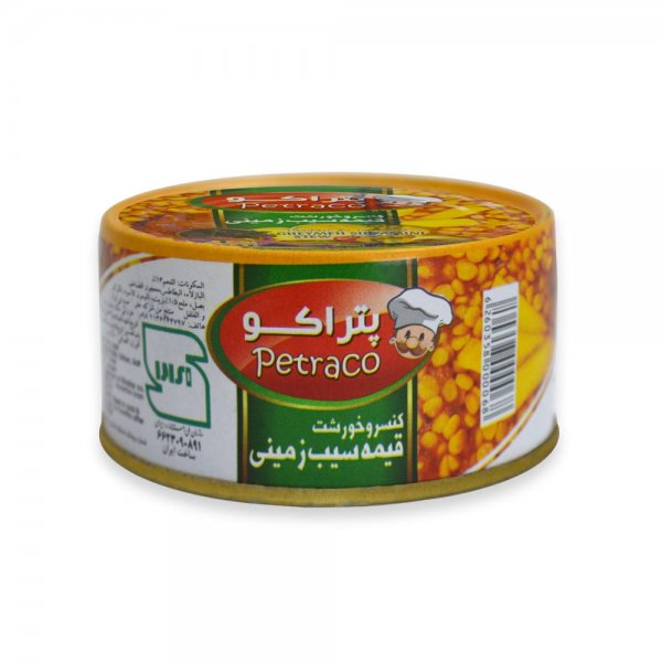  کنسرو خورشت قیمه سیب‌زمینی با گوشت پتراکو مقدار 180 گرم