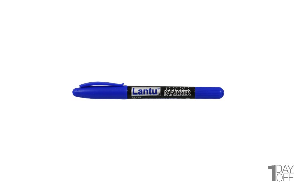 ماژیک سی‌دی لانتو (Lantu) مدل JM420 نوع دوسر رنگ آبی