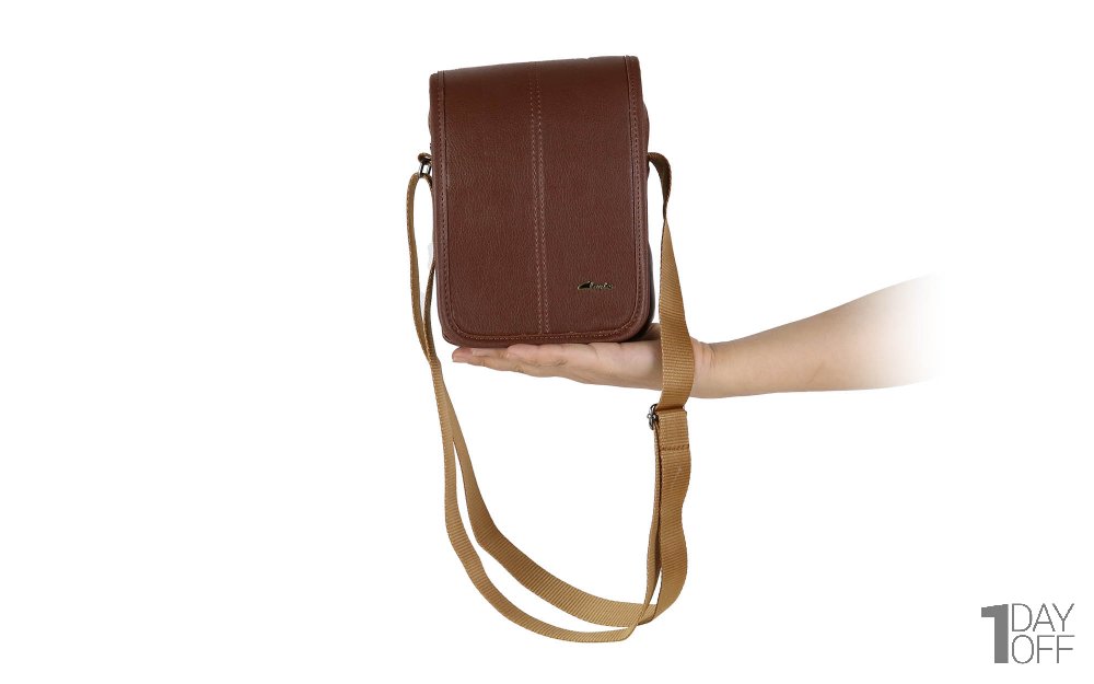 کیف قهوه‌ای طرح کلارکس کد 7282