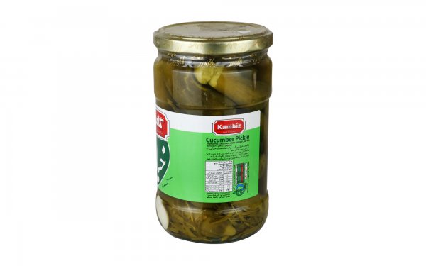 کنسرو خیارشور درجه یک کامبیز مقدار 660 گرم