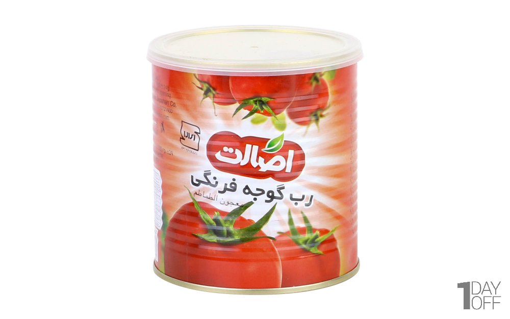 رب گوجه‌فرنگی اصالت مقدار 800 گرم