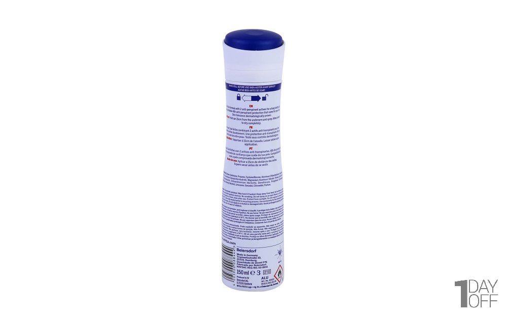 اسپری ضدتعریق زنانه Dry Comfort نیوا (Nivea) مقدار 150 میلی‌لیتر