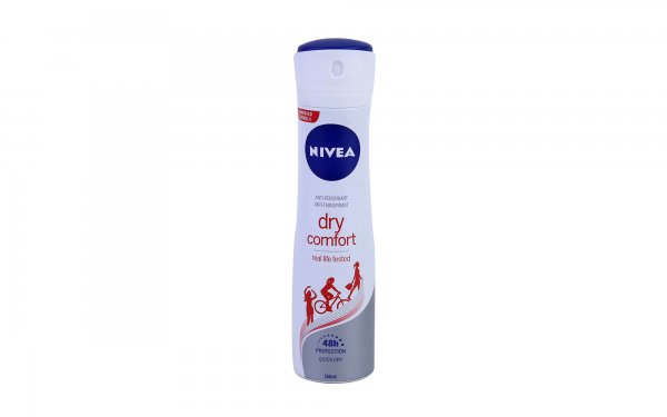 اسپری ضدتعریق زنانه Dry Comfort نیوا (Nivea) مقدار 150 میلی‌لیتر