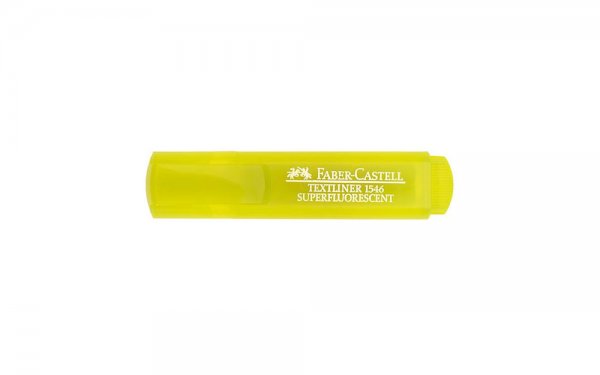 ماژیک علامت‌زن فابر کاستل (Faber Castell) مدل Superfluorescent رنگ زرد فسفری