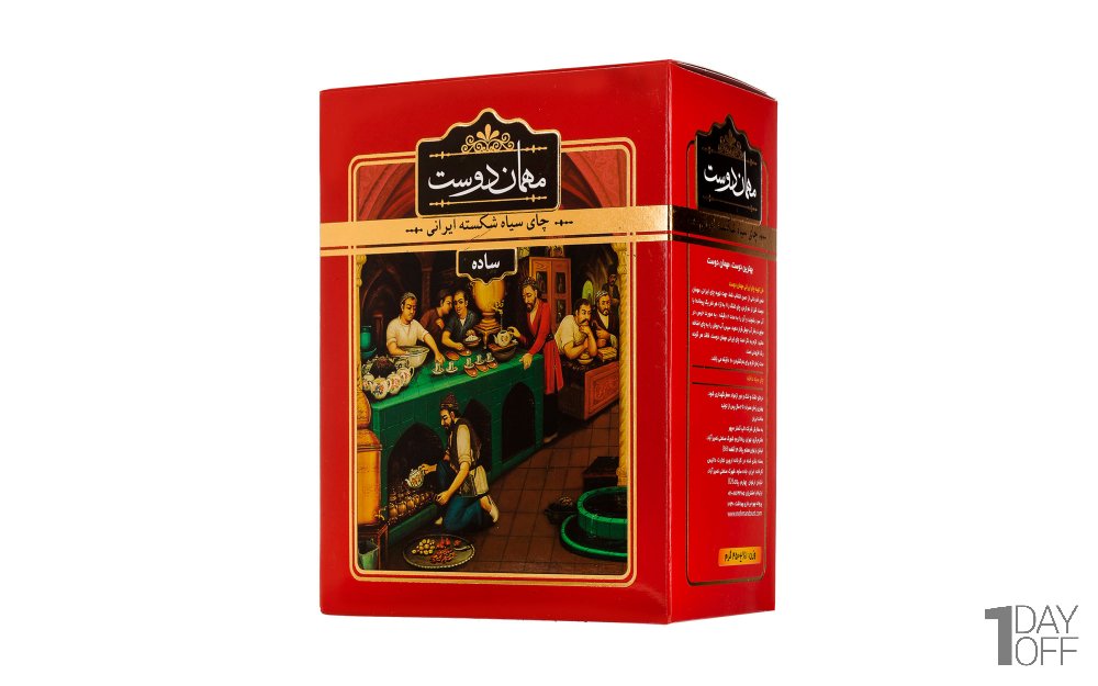 چای سیاه شکسته ایرانی ساده مهمان‌دوست مقدار 450 گرم